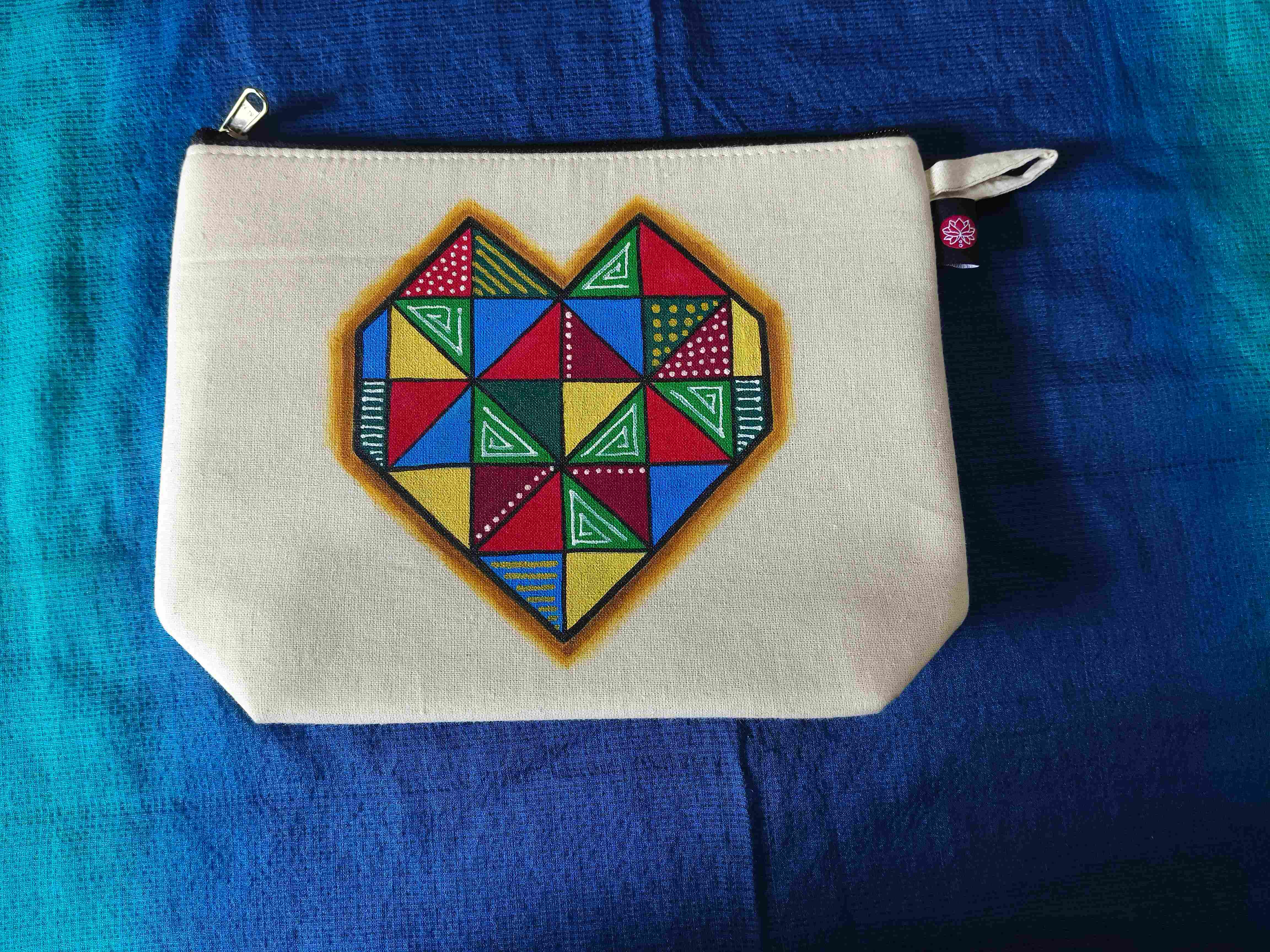 Handpainted Pouch